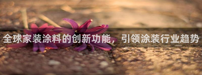 和记官方平台：全球家装涂料的创新功能，引领涂装行业趋势