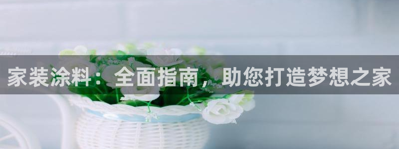 和记 中国官网：家装涂料：全面指南，助您打造梦想之家