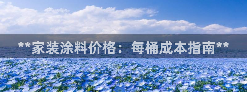 和记AG：**家装涂料价格：每桶成本指南**