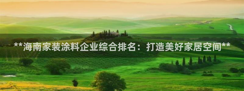 和记官方直营：**海南家装涂料企业综合排名：打造美好家居空间**