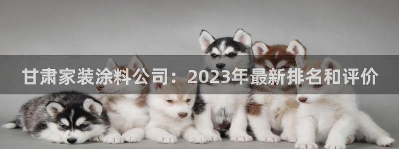 深圳和记科技有限公司：甘肃家装涂料公司：2023年最新排名和评价