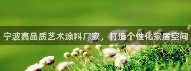和记广告女主角：宁波高品质艺术涂料厂家，打造个性化家居空间