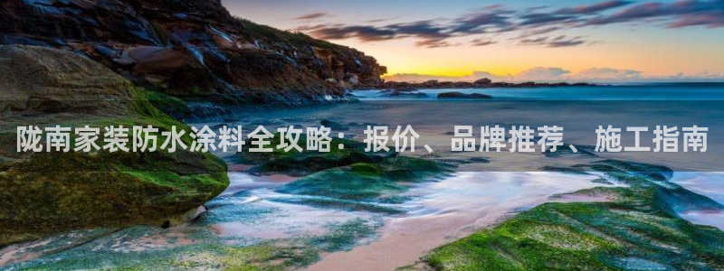 深圳和记科技有限公司：陇南家装防水涂料全攻略：报价、品牌推荐、施工指南