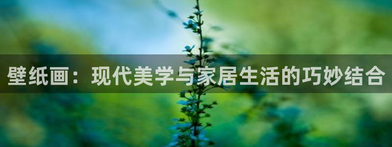 官方和记国际平台登录：壁纸画：现代美学与家居生活的巧妙结合