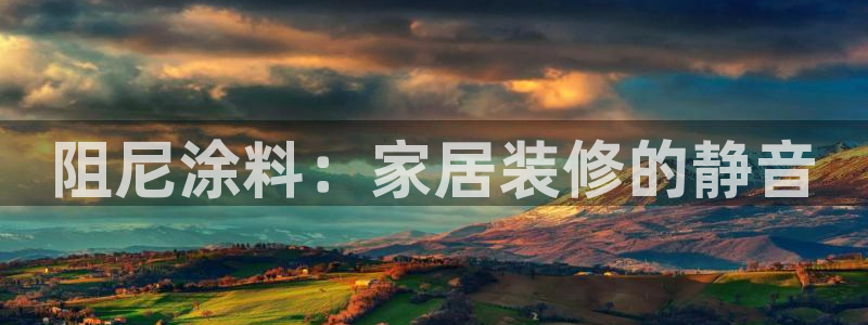 和记国际电讯市值：阻尼涂料：家居装修的静音