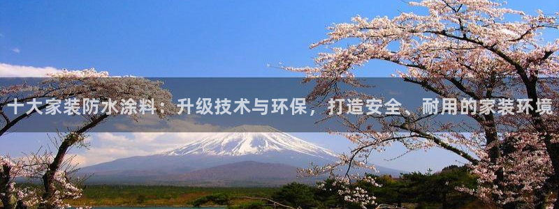 和记注册有什么送的：十大家装防水涂料：升级技术与环保，打造安全、耐用的家装环境