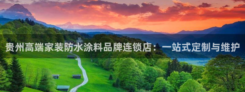 和记5g电讯：贵州高端家装防水涂料品牌连锁店：一站式定制与维护