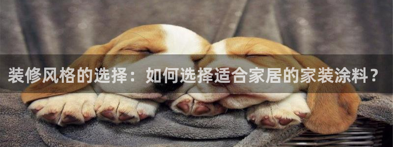 和记ag旗舰厅：装修风格的选择：如何选择适合家居的家装涂料？