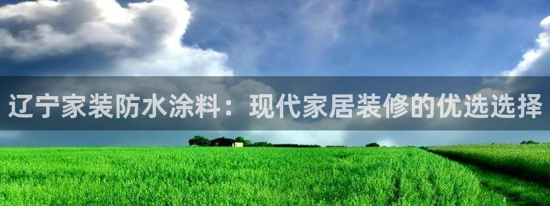 和记ag网址：辽宁家装防水涂料：现代家居装修的优选选择